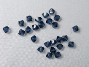 PrBic-04-MON Montana bicones 4 mm 25 stuks - Afbeelding 1