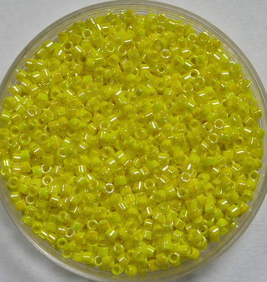 DB-11-0160 Opaque Yellow AB Miyuki Delica's DB-11-0160 Opaque Yellow AB Miyuki Delica's
