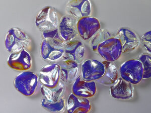 Rose Petals, 14x13 mm, Crystal AB