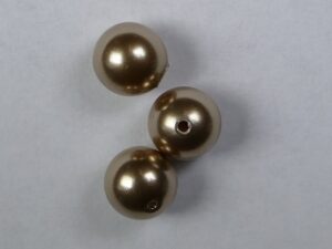 Parels, 6 mm, Swarovski, Bronze
