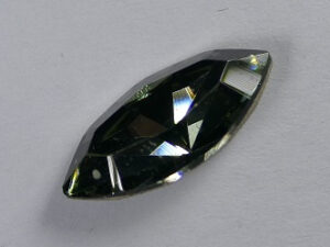Navette 4228, 15x7 mm, Swarovski, Black Diamond - Afbeelding 1
