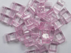 Trägerperlen, Licht Rose, 30 stuks