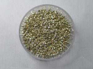 DB-11-1831 Duracoat Galvanised Silver Miyuki Delica's 11/0