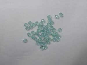 FP1-03-60110 Light Teal Czech Glass Facet Firepolish 3mm 50 stuks