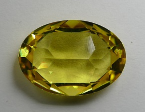 Ovale Fancy Stone, 18x13 mm, Swarovski, Light Topaz - Afbeelding 1