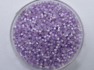 DB-11-0629 Silver Lined Lavender Alabaster Dyed Miyuki Delica's 11/0 - Afbeelding 1