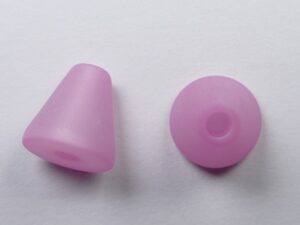 Pol-keg10-08 10 mm Polaris kegel kraal, pink