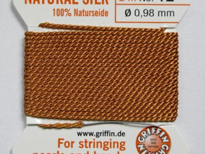 Parelzijde, maat 12, Cornelian
