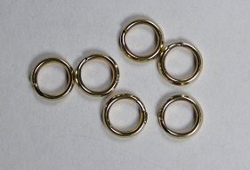 Splitring, Gold Filled 5 mm, 2 stuks