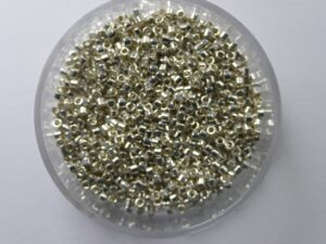 DB-11-0035 Galvanised Silver Miyuki Delica's 11/0
