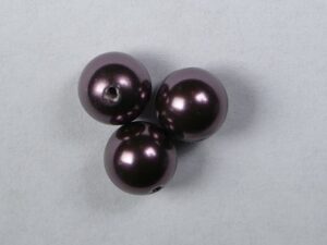Parels, 6 mm, Swarovski, Burgundy
