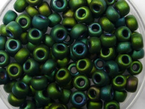 M-6-2066 Metallic Matte Iris Dark Green 10 gram - Afbeelding 1