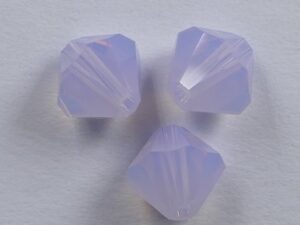 6 mm Violet Opal Swarovski Element Bicones - Afbeelding 1