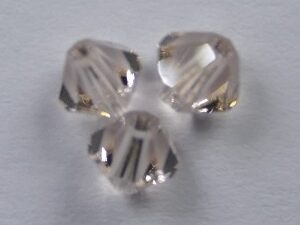 SW-04-SILK 4 mm Silk Swarovski Element Bicones