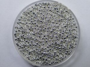 M-11-0961 Bright Sterling Plated Miyuki Rocailles