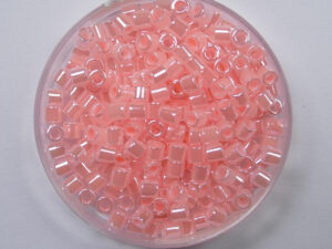 DB-8-0244 Lined Crystal Light Pink Miyuki Delica's 8/0