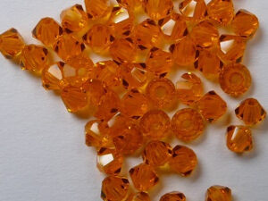 PrBic-03-SUN Sun Preciosa bicones 3 mm 50 stuks - Afbeelding 1