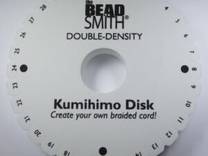 Dikke Kumihimo schijf, 20 mm dik, 6 inch doorsnede