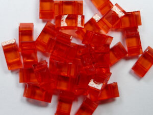 Trägerperlen, Rood, 30 stuks