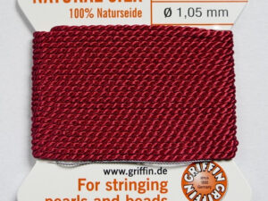 Parelzijde, maat 16, Garnet