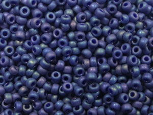 M-11-4703 Opaque Glazed Frosted Rainbow Bayberry 10 gram - Afbeelding 1