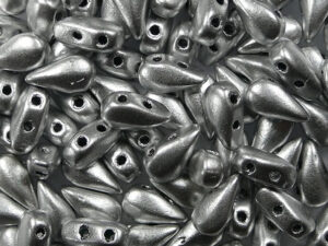 DrD-01700 Dropduo, 3x6 mm, Aluminium Silver