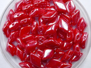 GD-93200-14400 Coral Red Luster Matubo GemDuo 10 gram - Afbeelding 1