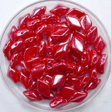 GD-93200-14400 Coral Red Luster Matubo GemDuo GD-93200-14400 Coral Red Luster Matubo GemDuo