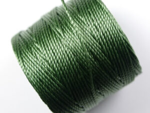 S-Lon TEX 210 Superlon Bead Cord, Fern