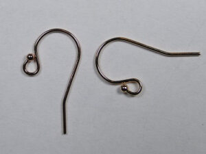 Oorhaakjes, Rose Gold Filled 11,5x19,8 mm