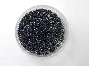 DB-11-0001 Gunmetal Miyuki Delica's 11/0 - Afbeelding 1