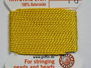 Parelzijde, maat 16, Yellow