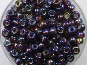 M-6-1013 Silver Lined AB Dark Smoky Amethyst 10 gram