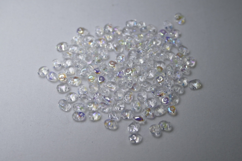 SD-00030-28701 Crystal AB Matubo SuperDuo SD-00030-28701 Crystal AB Matubo SuperDuo