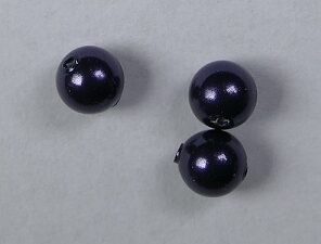Parels, 4 mm, Swarovski, Dark Purple
