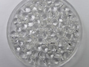 GB-00030 Gekko beads, 3x5 mm, Crystal