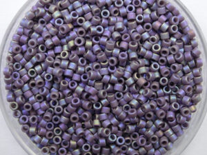 DB-11-2322 Glazed Rainbow Grape Miyuki Delica's 11/0