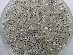 DBS-15-0041 Silver Lined Crystal Miyuki Delica's 15/0