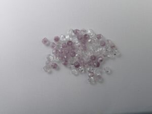 FP1-03-26028 Amethyst Crystal Czech Glass Facet Firepolish 3mm 50 stuks - Afbeelding 1