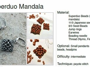 SD Gratis patroon Superduo Small Mandala