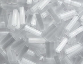 M-BGL-6-0037 Crystal Silk Satin Miyuki Bugles 6mm