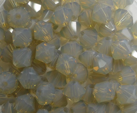 SW-05-LGO 5 mm Light Grey Opal Swarovski Element Bicones - Afbeelding 2