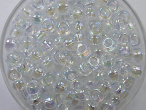 M-6-0250 Crystal AB Miyuki Rocailles 6/0