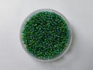 M-11-1016 Silver Lined Green AB 10 gram