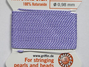 Parelzijde, maat 12, Lilac