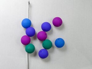 Round Top Hole, Neon Dark, mix - Afbeelding 1