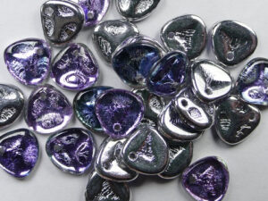 Rose Petals, 8x7 mm, Crystal Vitrail Light
