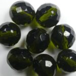 fp1-14-50230 14 mm firepolish olivine