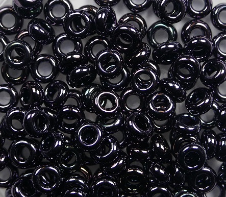 TN-06-0090 toho demi round 6-0 metallic amethyst gunmetal