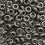 TN-06-0566 toho demi round 6-0 Metallic Frosted Antique Silver